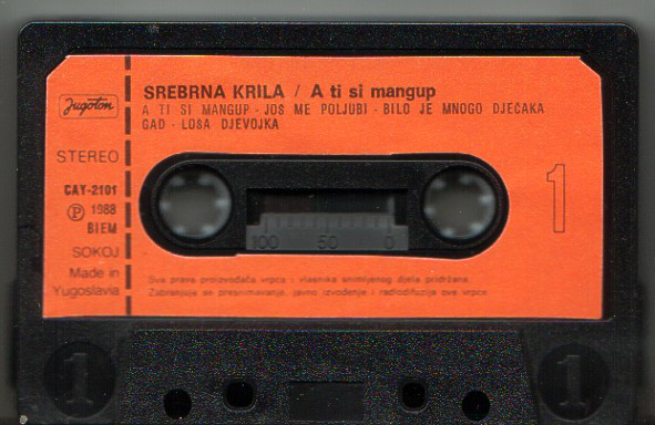 Srebrna Krila - Mangup (Cass, Album)