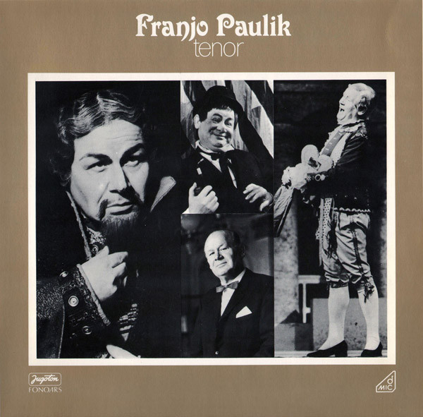 Franjo Paulik - Tenor (LP, Album)