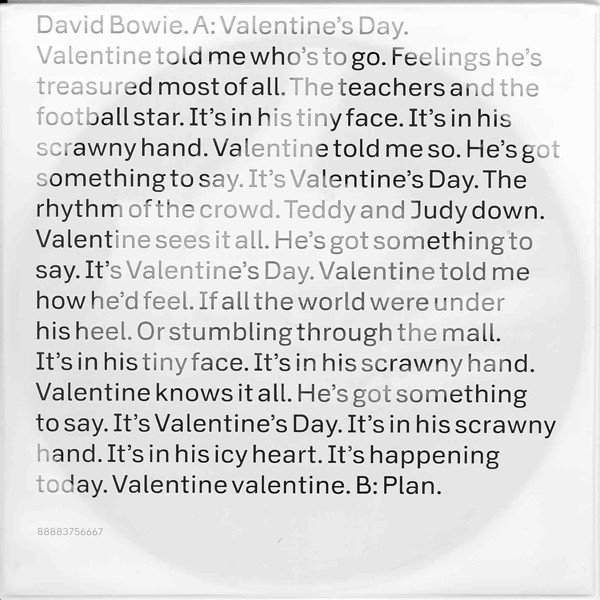 David Bowie - Valentine's Day (7
