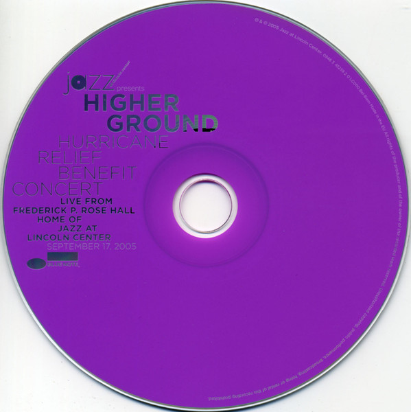 Various - Higher Ground Hurricane Relief Benefit Concert  (CD, Album)